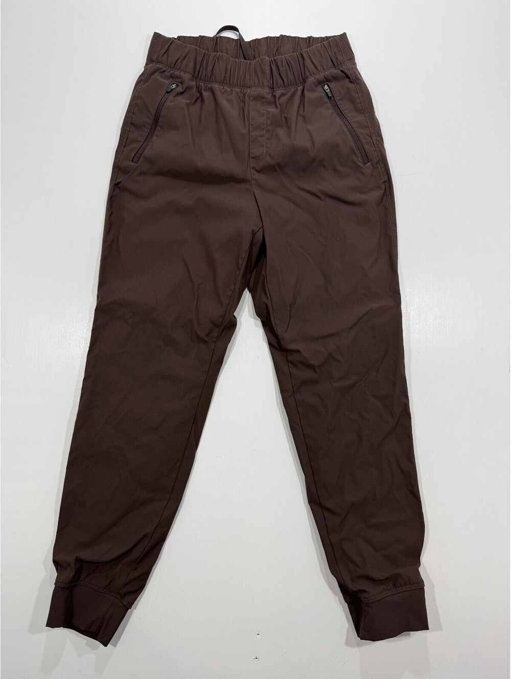 Eddie Bauer Womens 6 Brown Fleece Lined Jogger Pants Rainier Outdoor